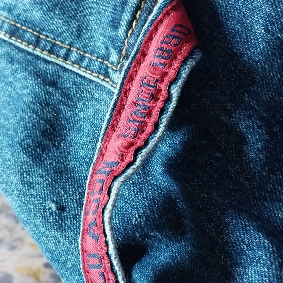 Men's U.S. Polo vintage cargo jeans sz 40x32 - Picture 10 of 11